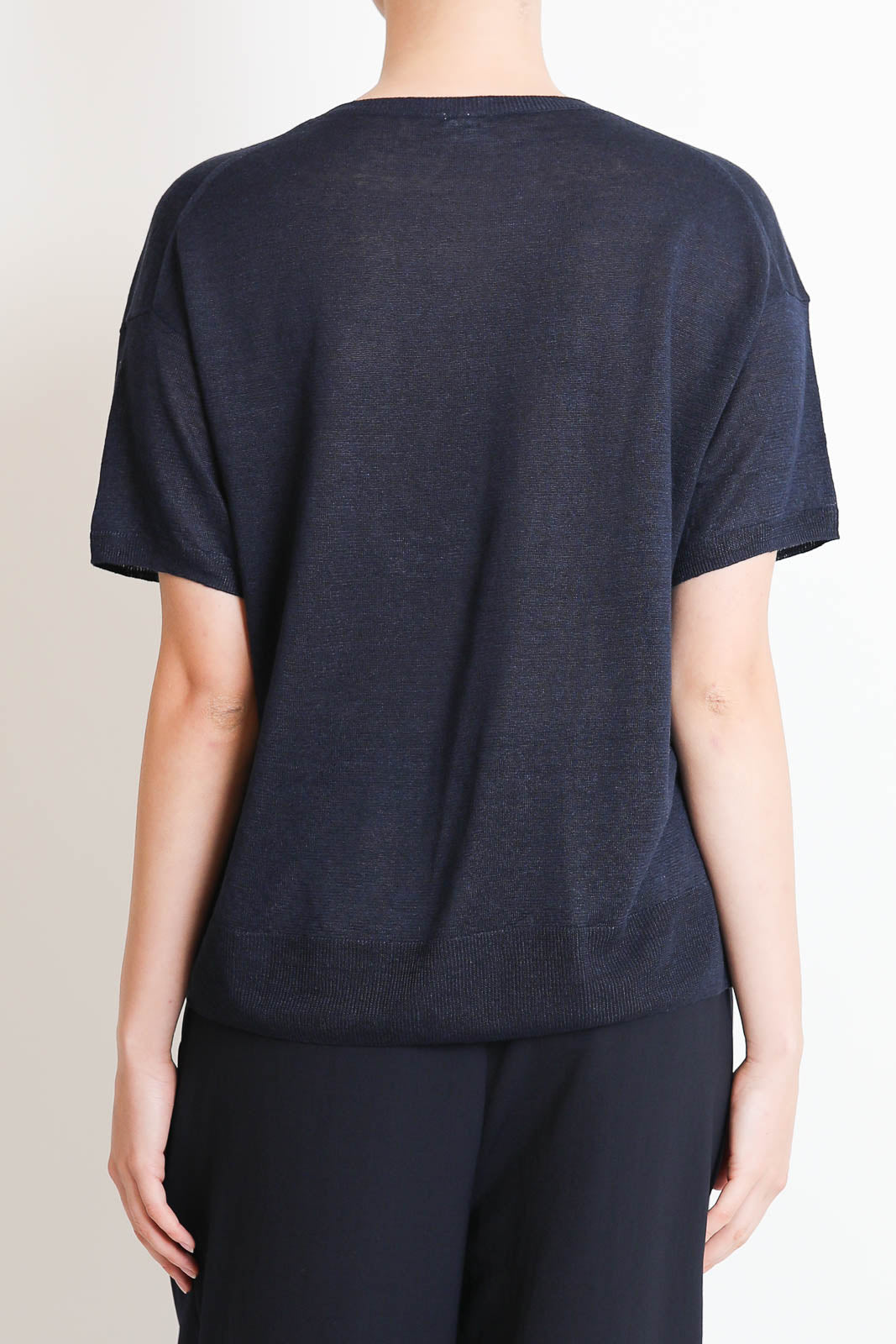 C. T. Plage, Pullover Round in Navy