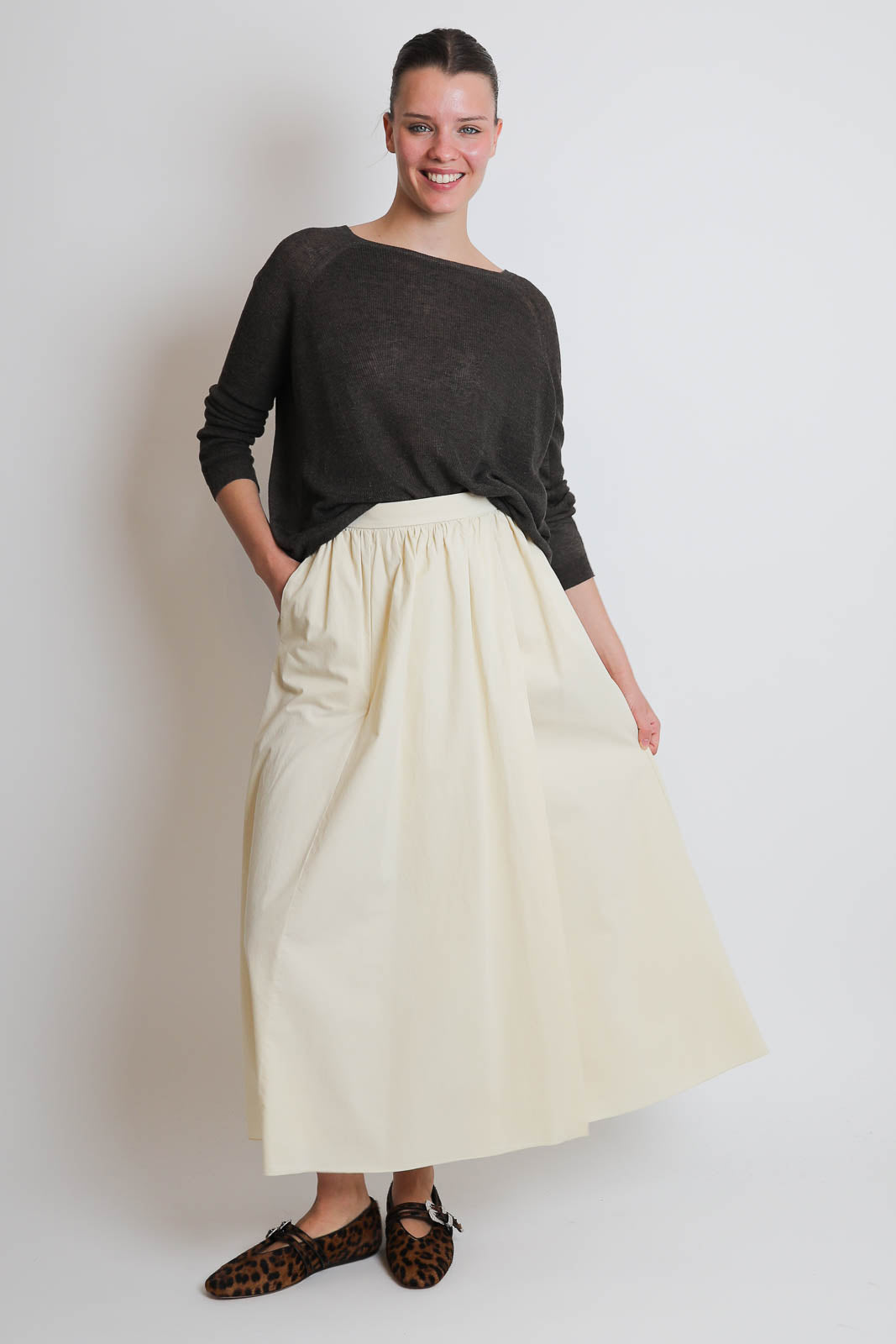 Pomandere, Rock mit Schlitz in Chalk