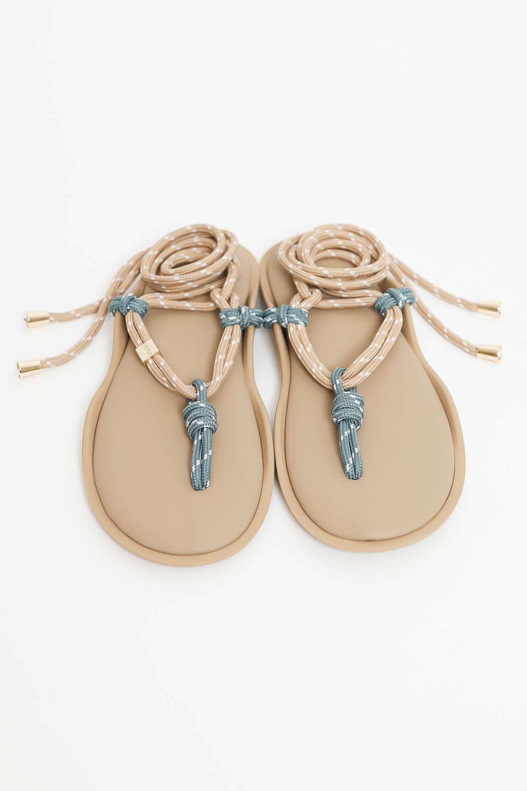 Flòwze, Sandalen Flò Twin in Argilla/Teal