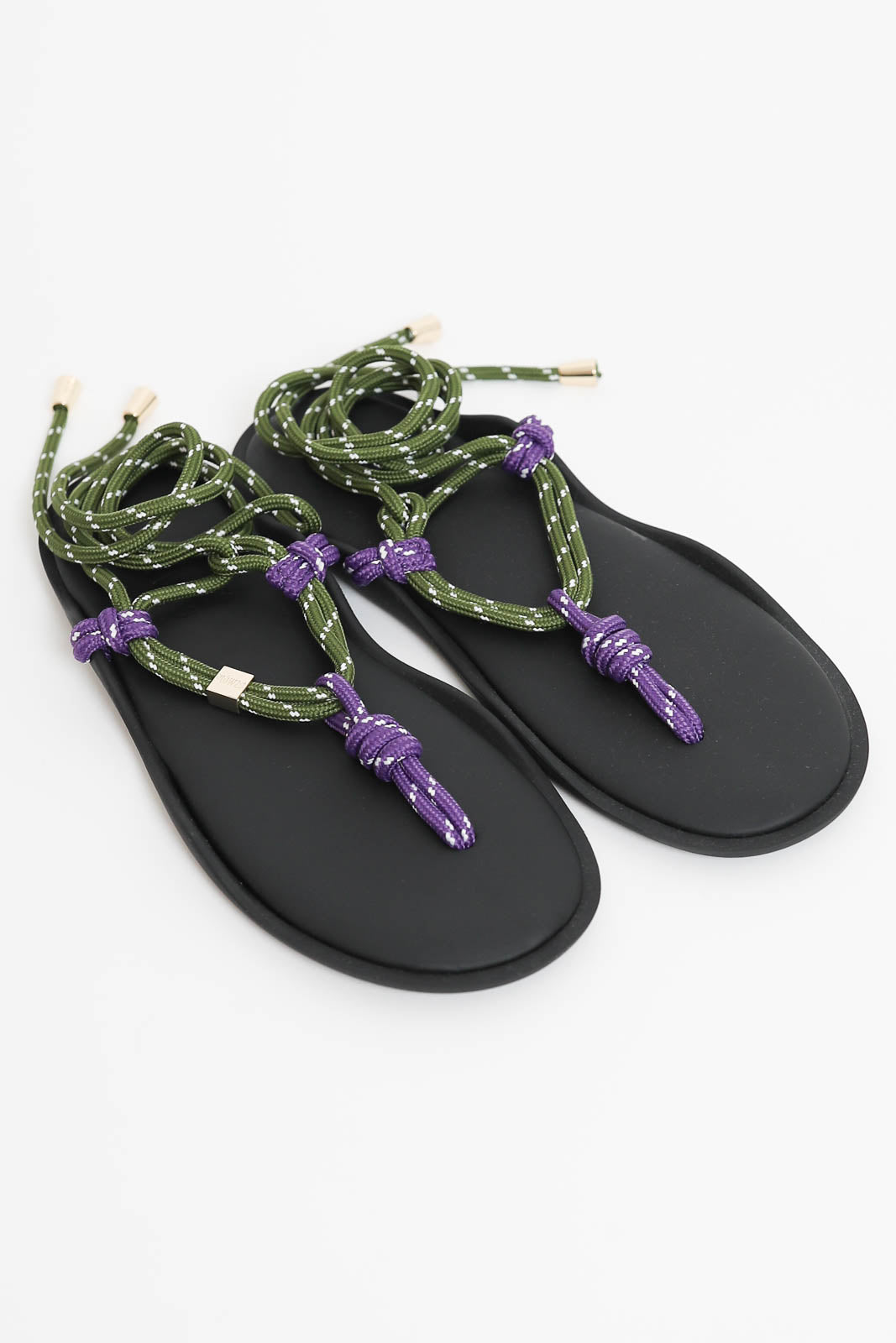 Flòwze, Sandalen Flò Twin in Grün/Violett