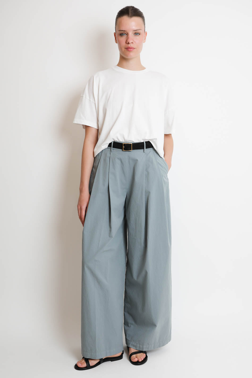 Pomandere, Hose aus Baumwolle in Aviator Blue