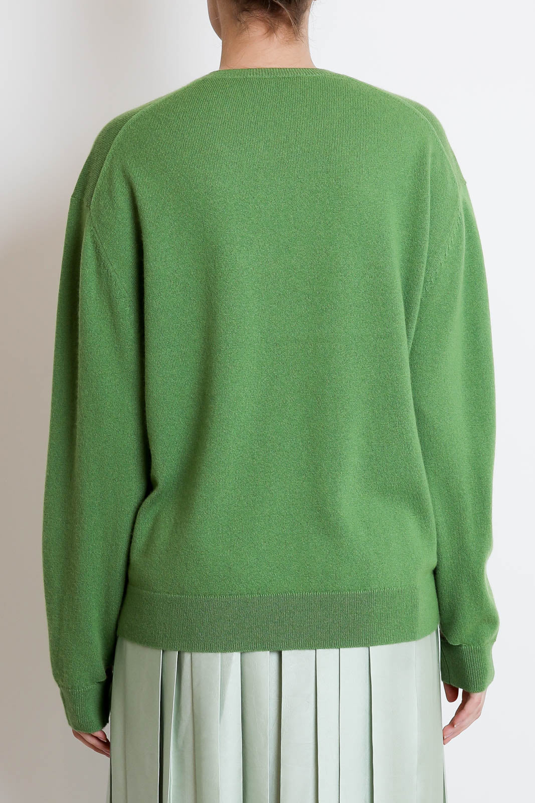 Pullover Easy V-Neck in Avocado