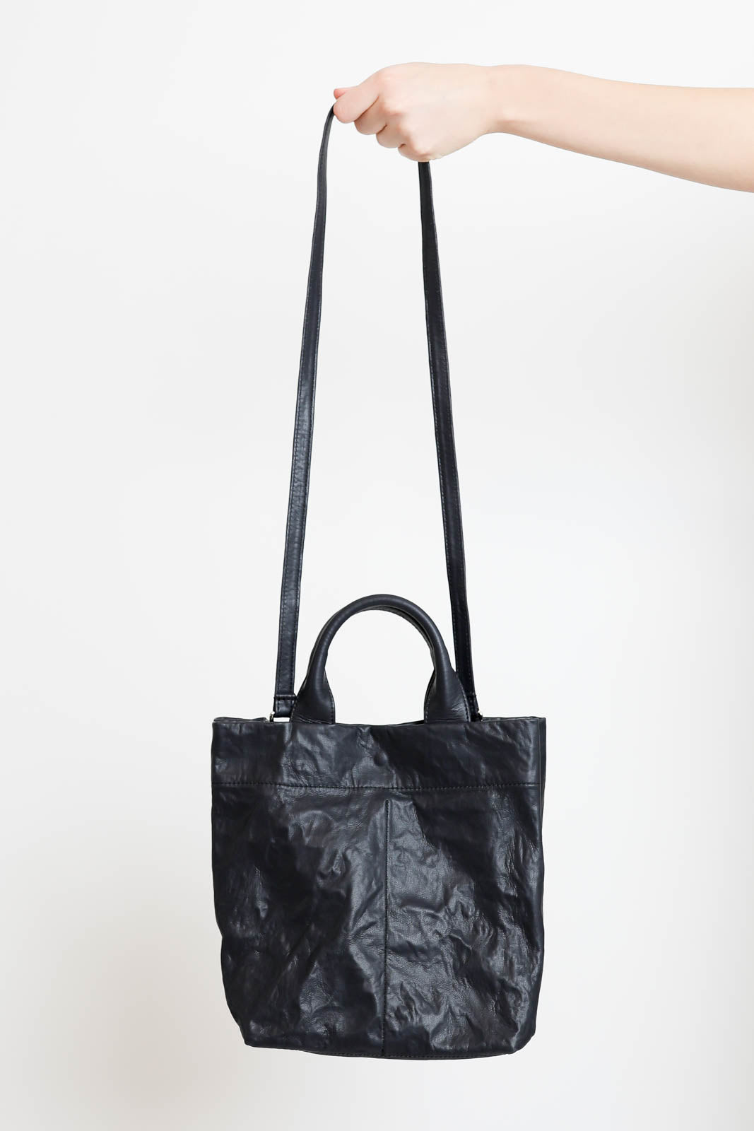 Tasche Eco Nappa Dado in Blu