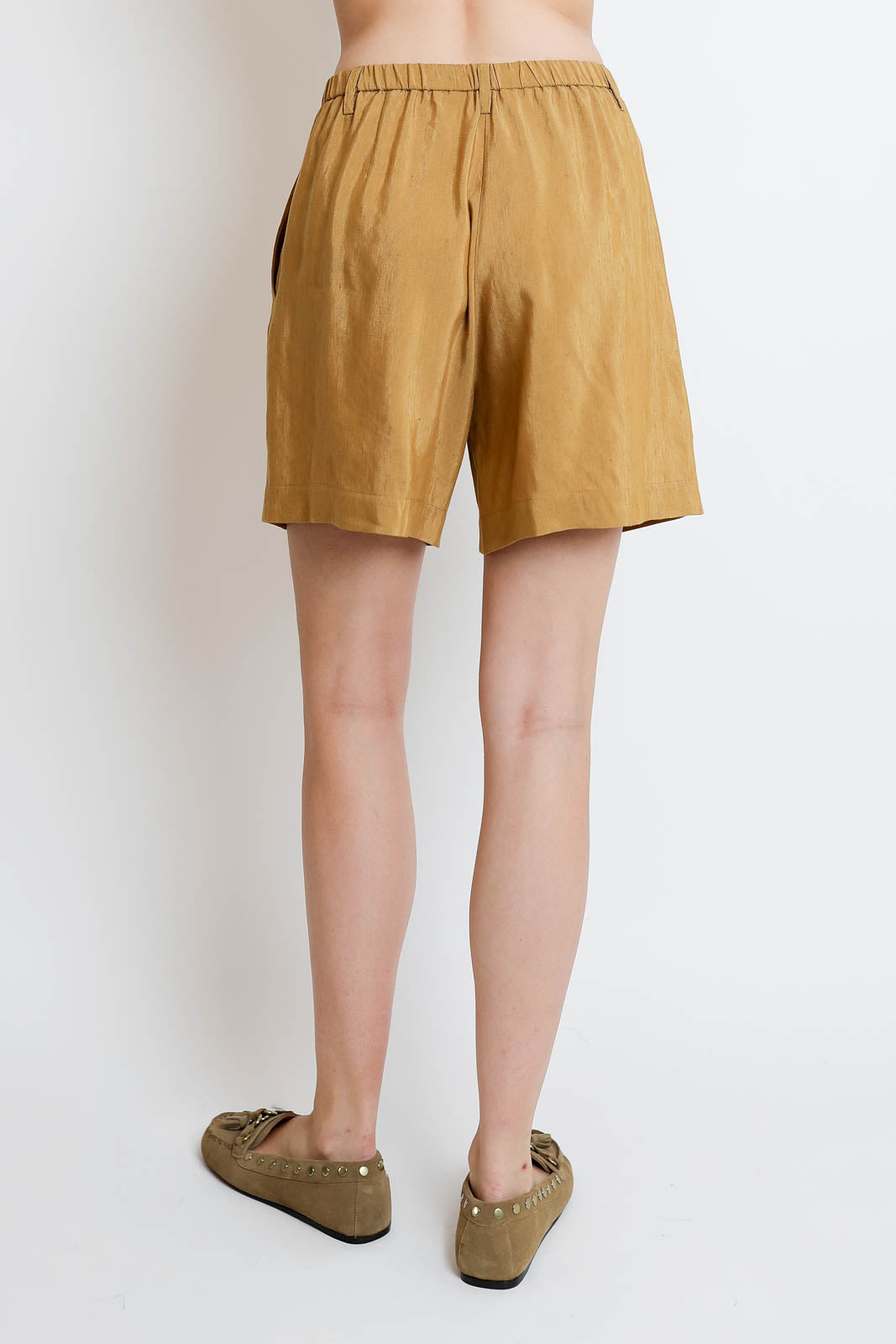 Forte-Forte, Bermuda Slubbed Linen in Gold
