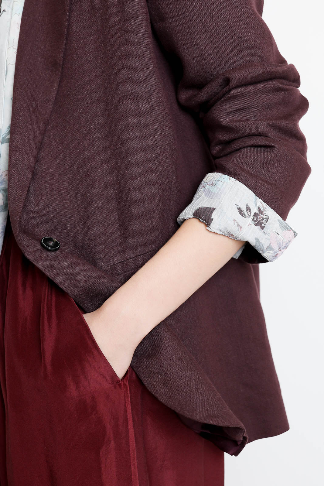 Forte-Forte, Blazer Chic Linen in Fondant