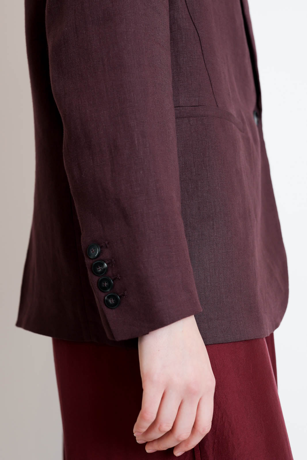 Forte-Forte, Blazer Chic Linen in Fondant