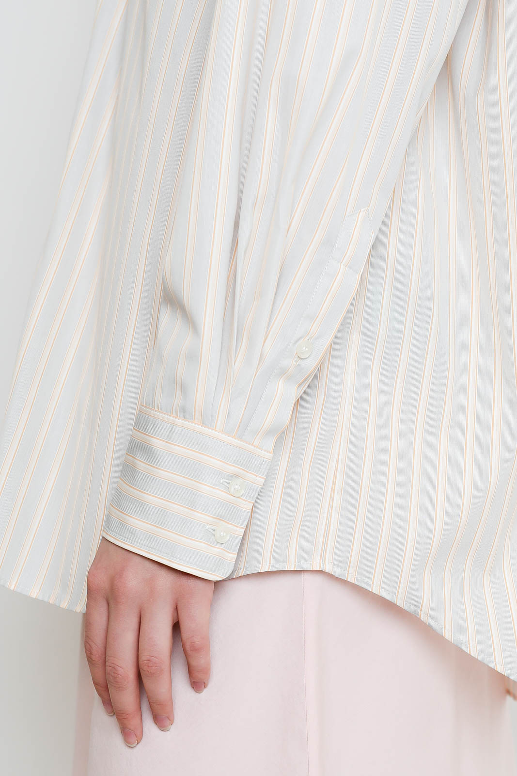 Soeur, Carlotta Blouse in Orange/Gray