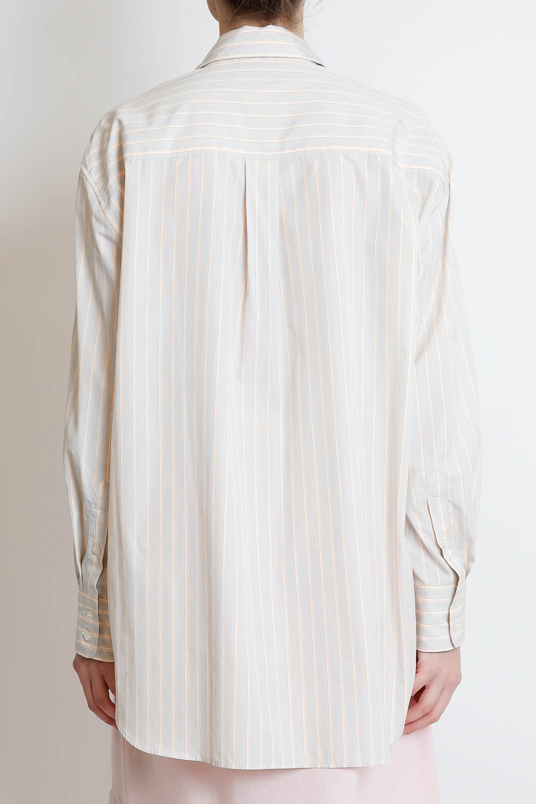 Soeur, Carlotta Blouse in Orange/Gray