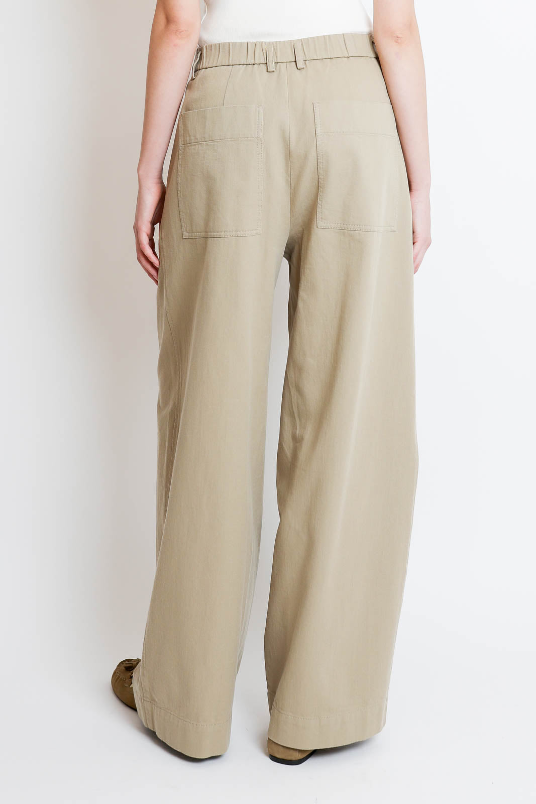 Zenggi, Hose Cotton Twill Jill in Khaki