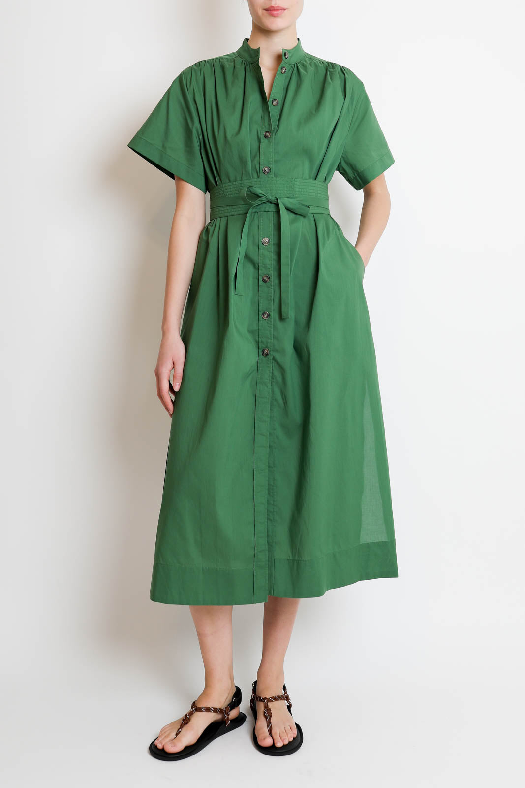 Vanessa Bruno, Kleid Ghala in Olive