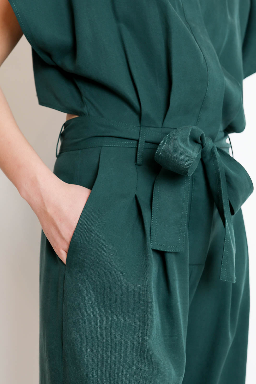 Overall Aliocha in Vert Paon