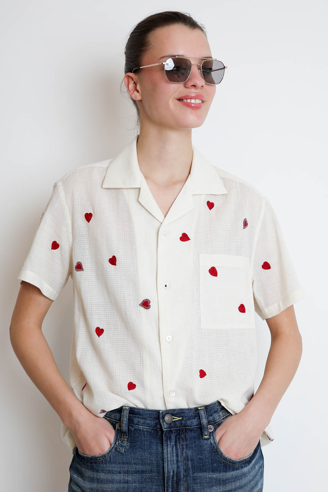 Baziszt, Saturday Blouse in Off-White