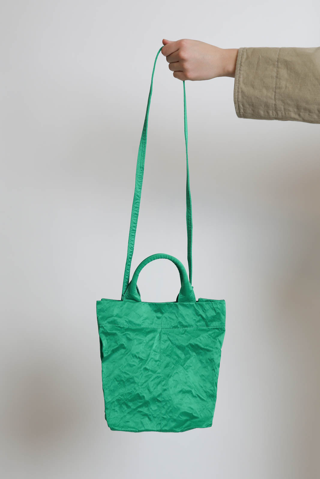 Zilla, Tasche Satin Dado in Basilico