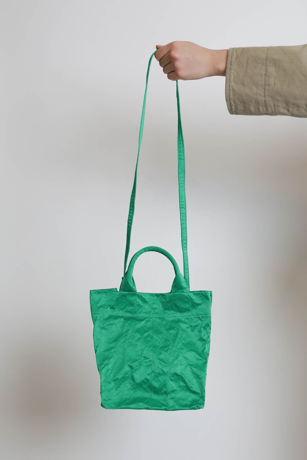 Zilla, Tasche Satin Dado in Basilico