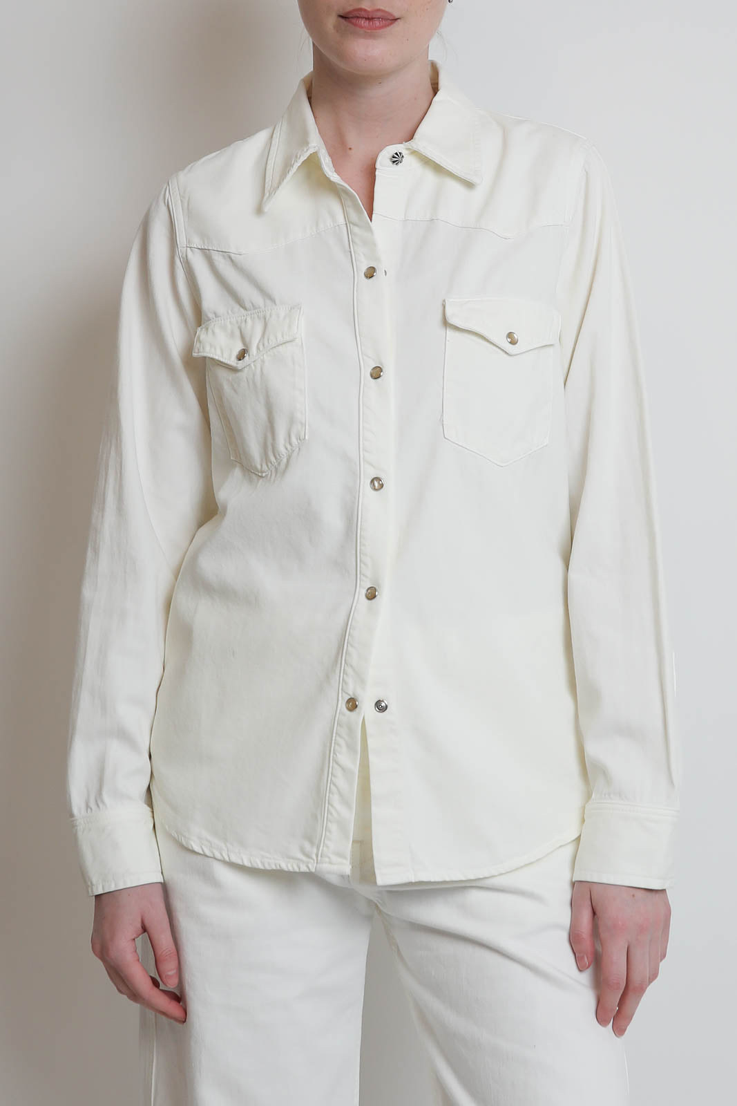 Nili Lotan, Bluse Travis in Cream