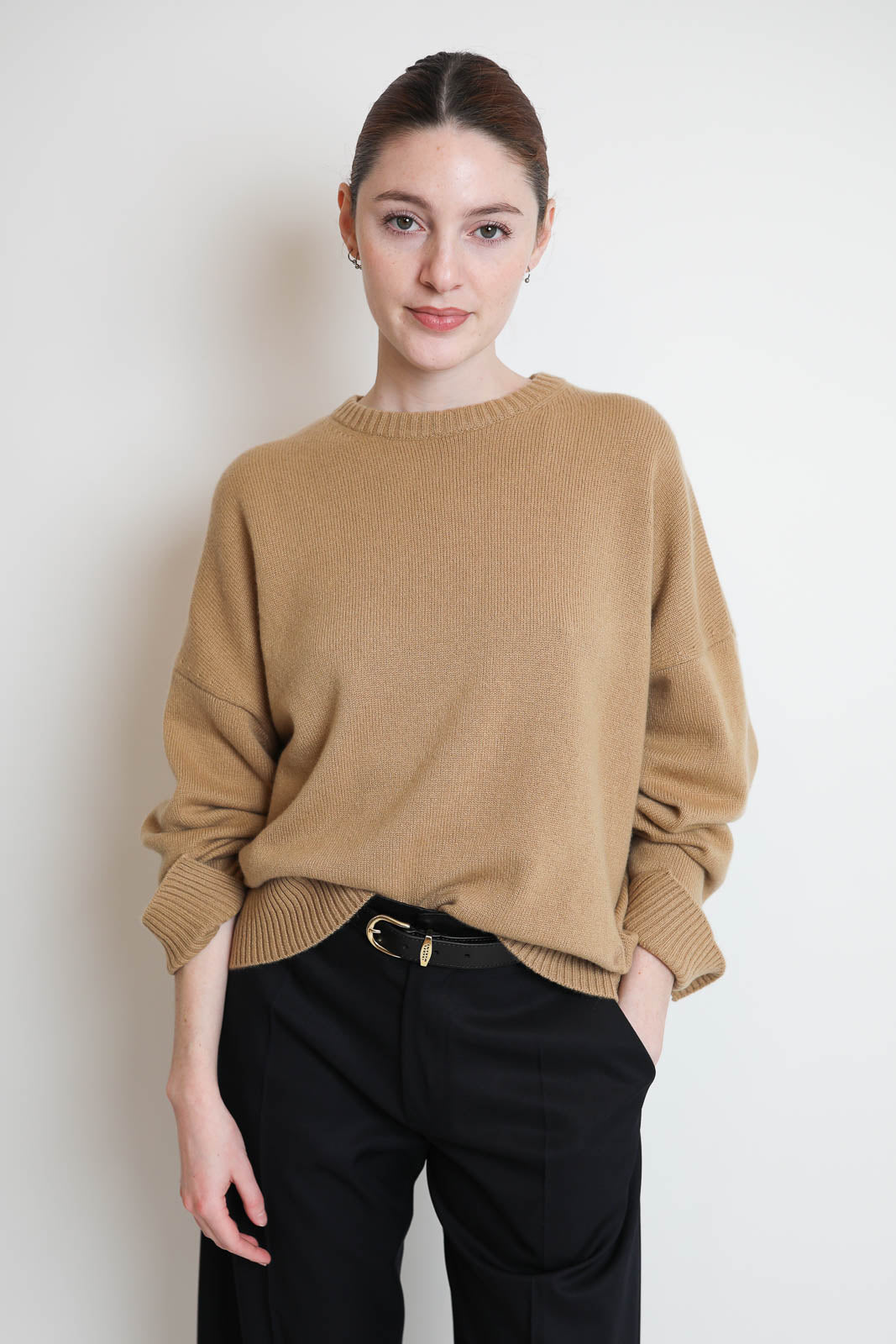 Loulou de Saison, Pullover Anton in Camel