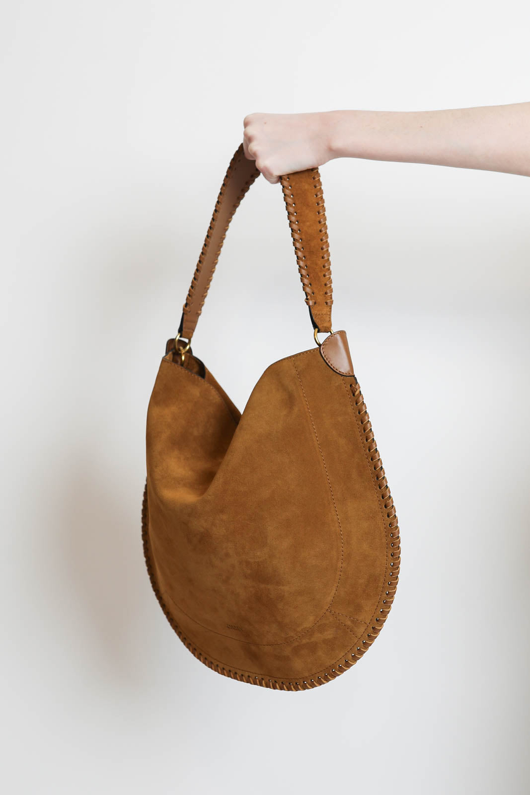 Isabel Marant, Tasche Oskan Hobo Soft in Cognac