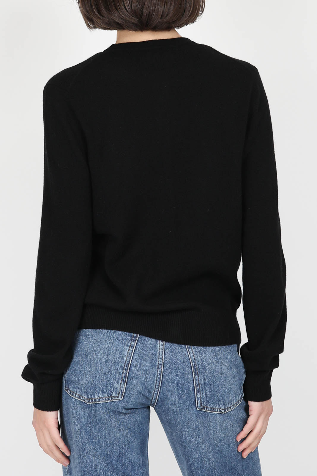 Cardigan aus Kaschmir in Schwarz