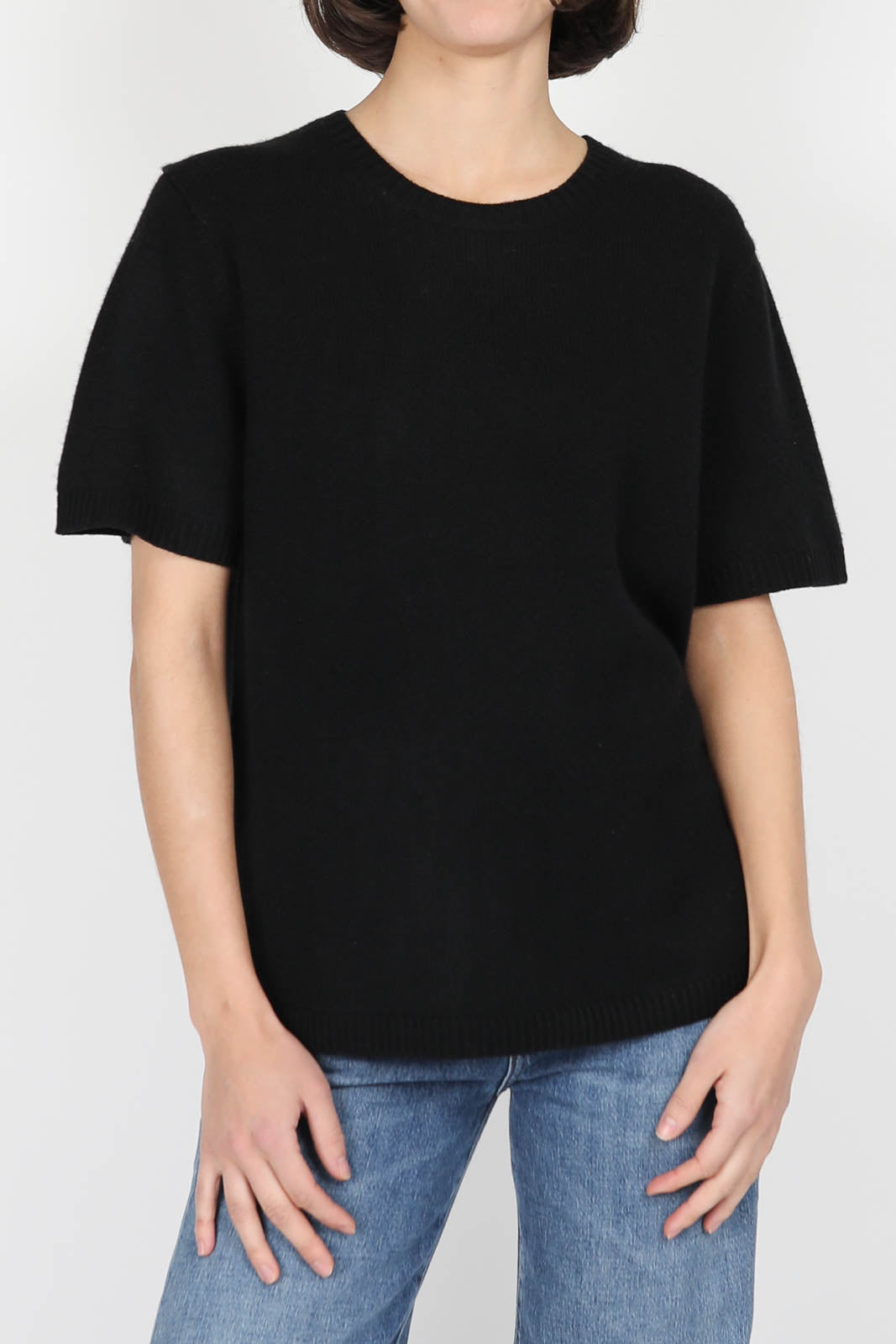 T-Shirt Oversized in Schwarz