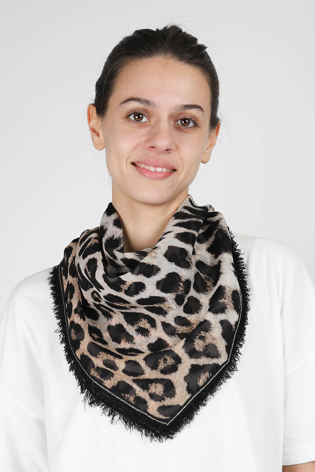 Schal Jennifer in Leopard Animalier