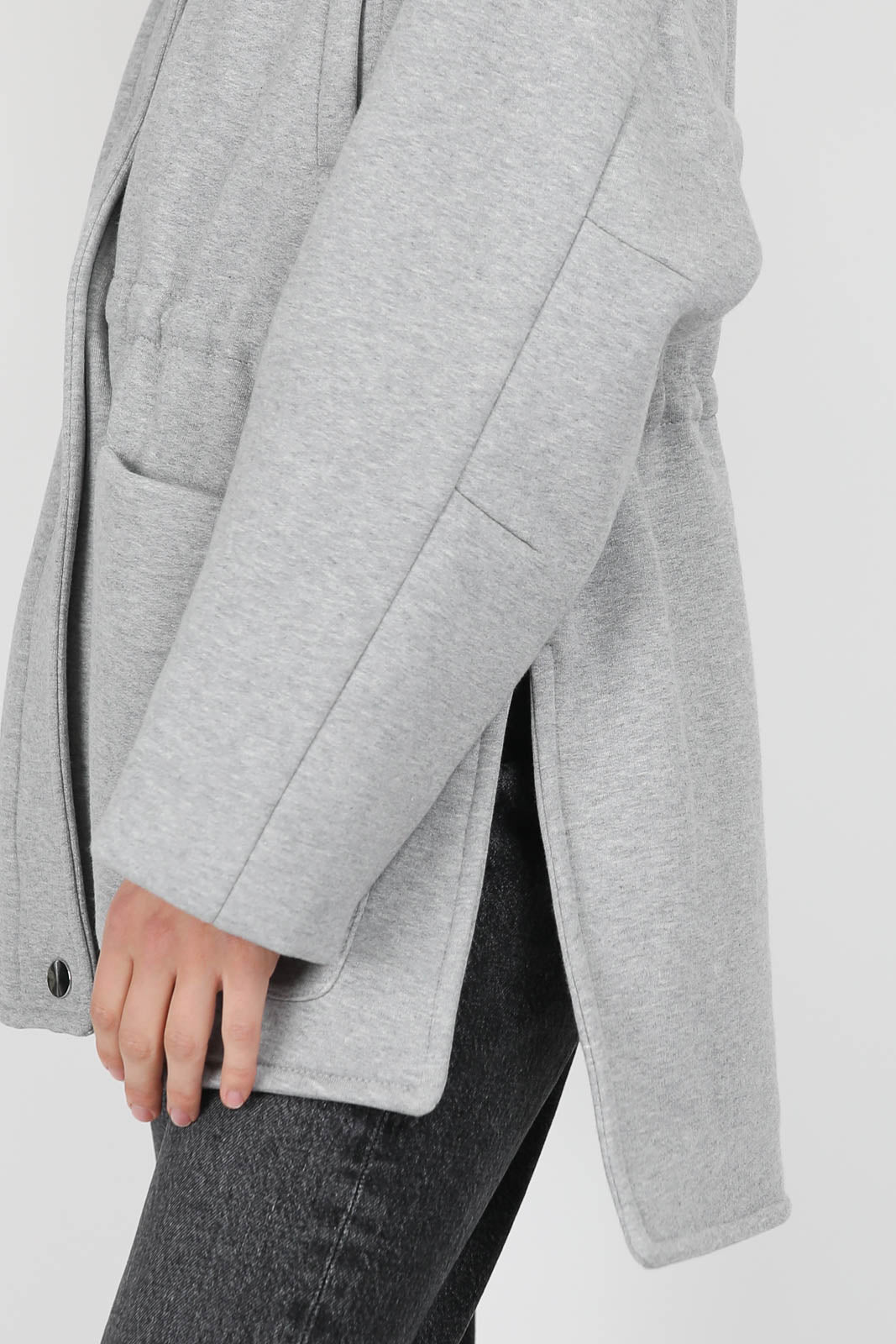 Jacke Ruby in Heather Grey