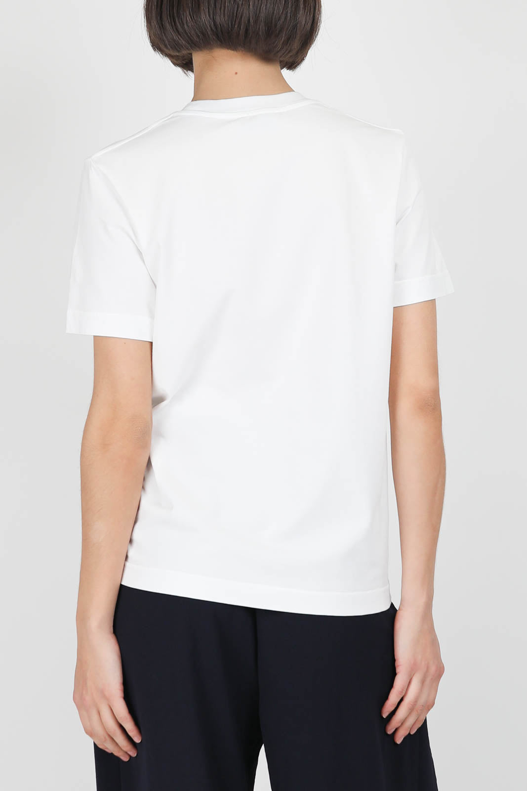T-Shirt aus Bio-Baumwolle in Weiss