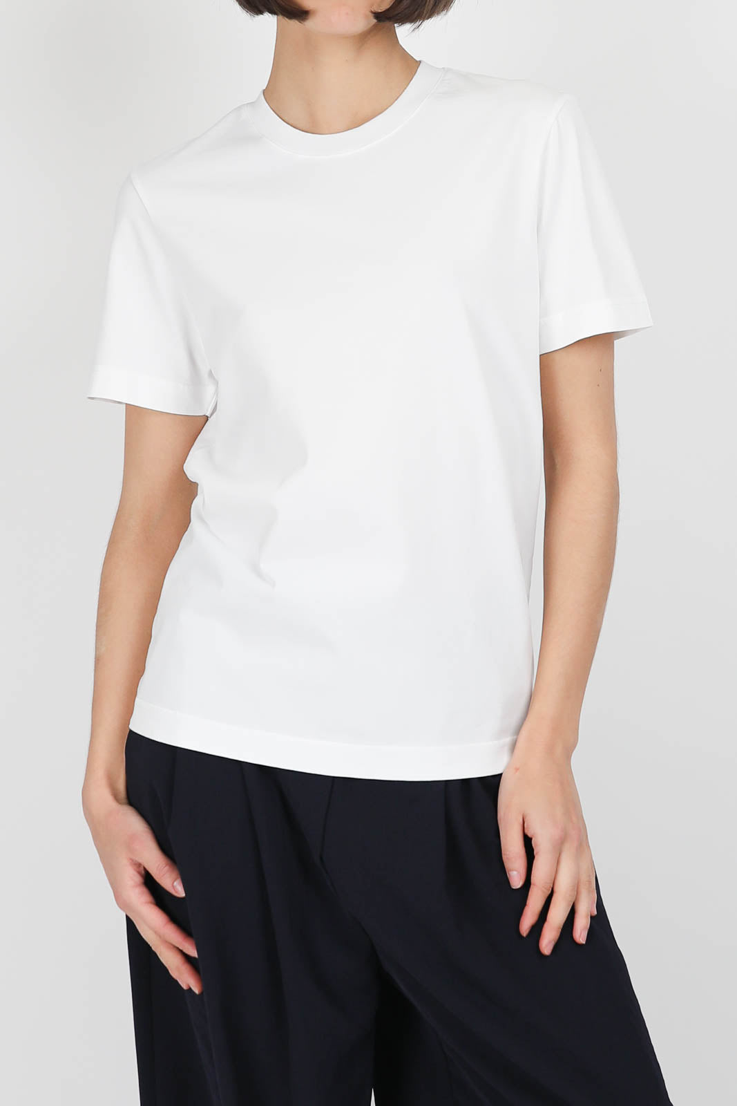 T-Shirt aus Bio-Baumwolle in Weiss