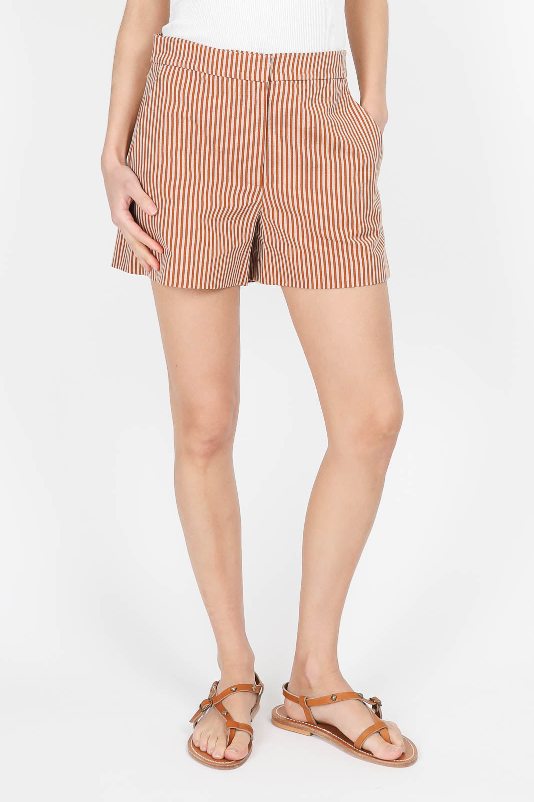 Shorts Elisam in Camel