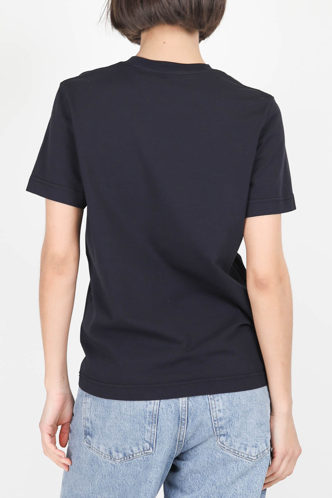 T-Shirt aus Bio-Baumwolle in Midnight Blue