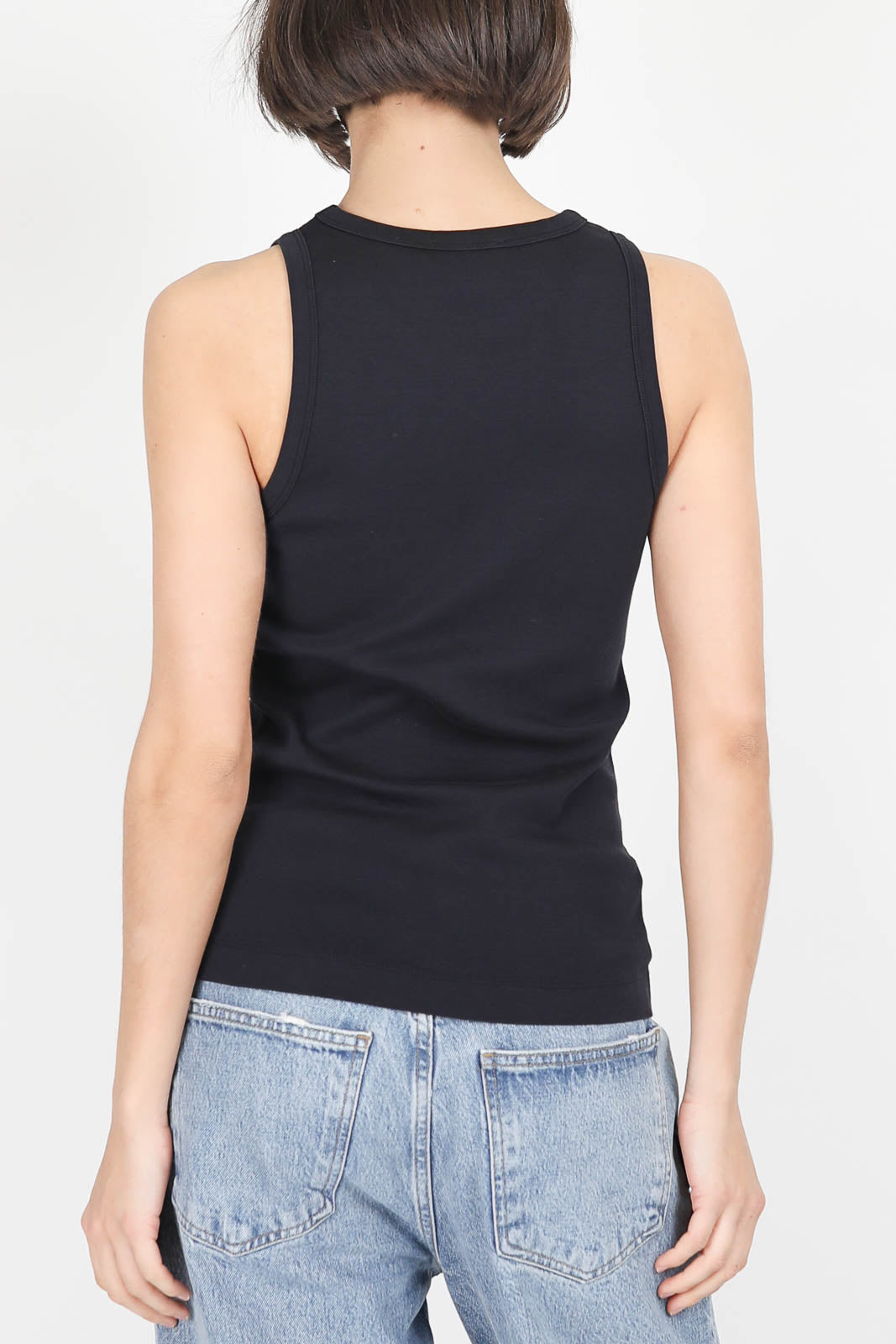 Tank Top aus Bio-Baumwolle in Midnight Blue
