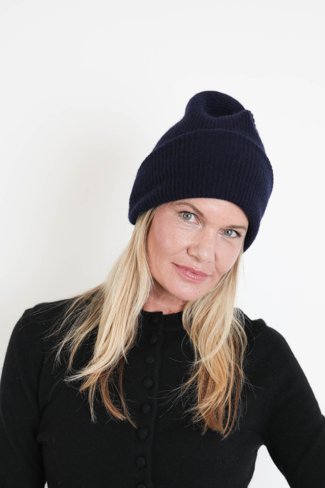 Lisa Yang, Mütze Stockholm in Navy