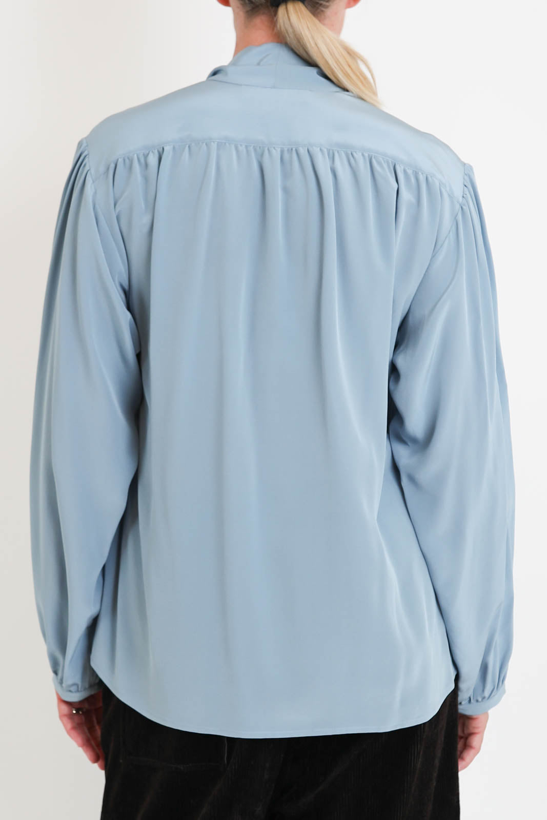 Phisique du Role, Bluse Knot Tourma in Azzurro