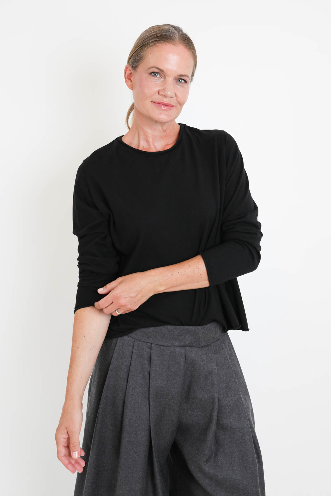 Labo.Art, Pullover Roma Charme in Schwarz
