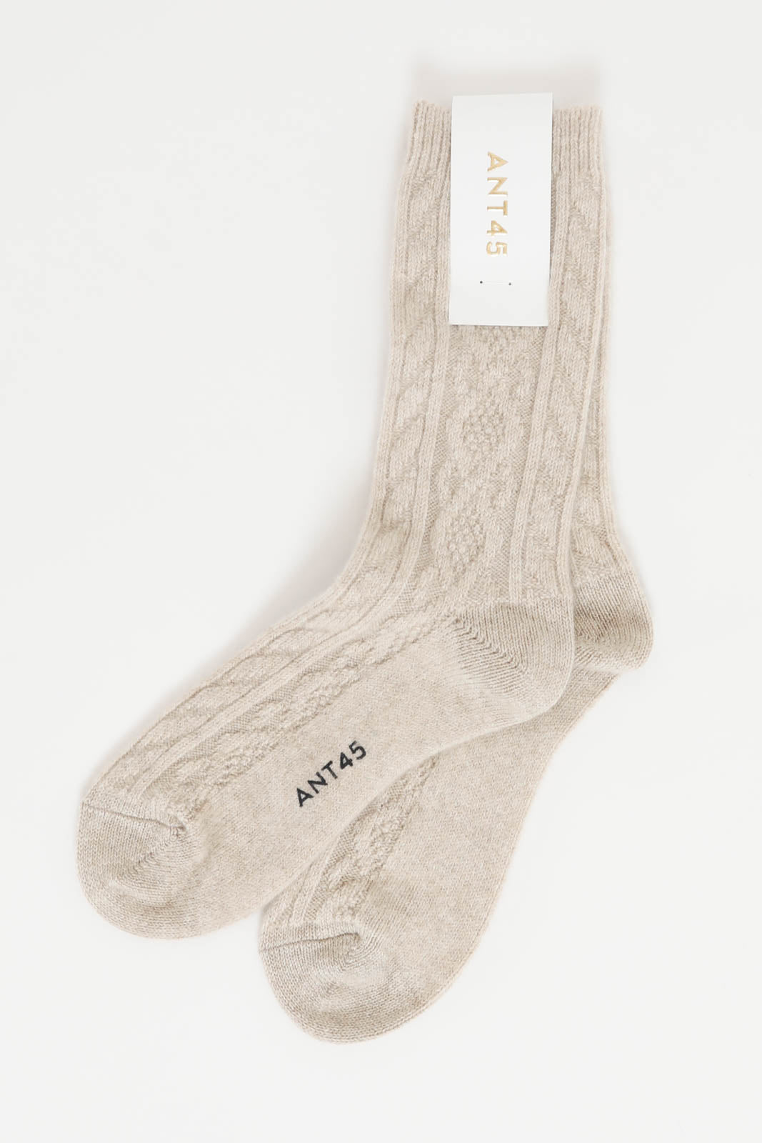 ANT45, Socken Atlas in Naturale