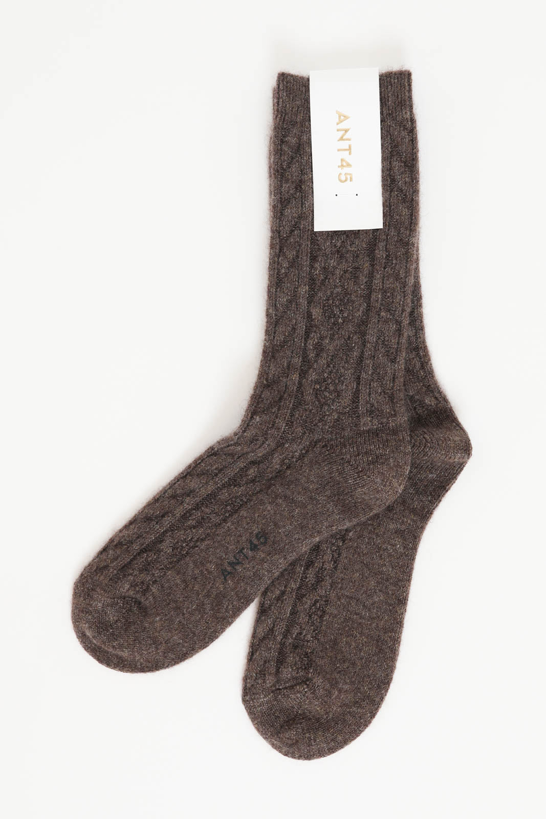 ANT45, Socken Atlas in Brown 2