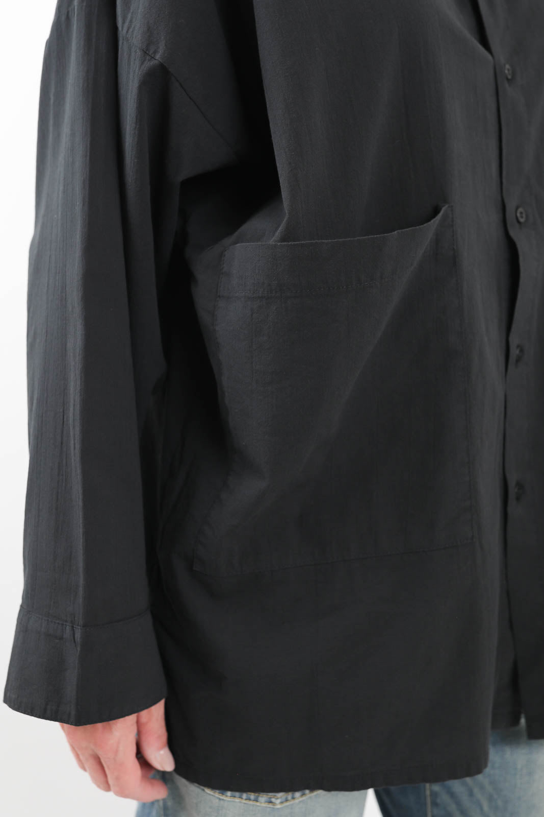 Bluse Atena Onda in Schwarz