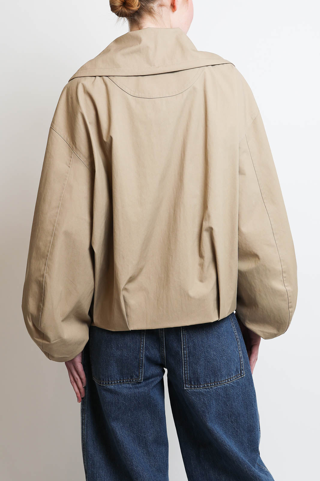 CO, Jacke Rolled Collar in Camel