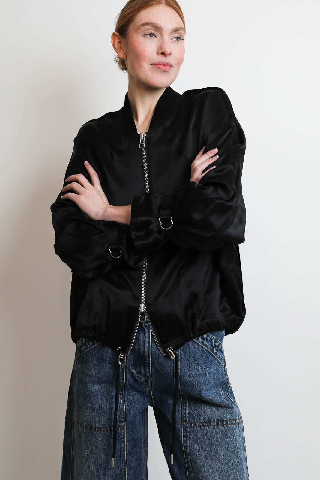 CO, Jacke Sports Bomber in Schwarz