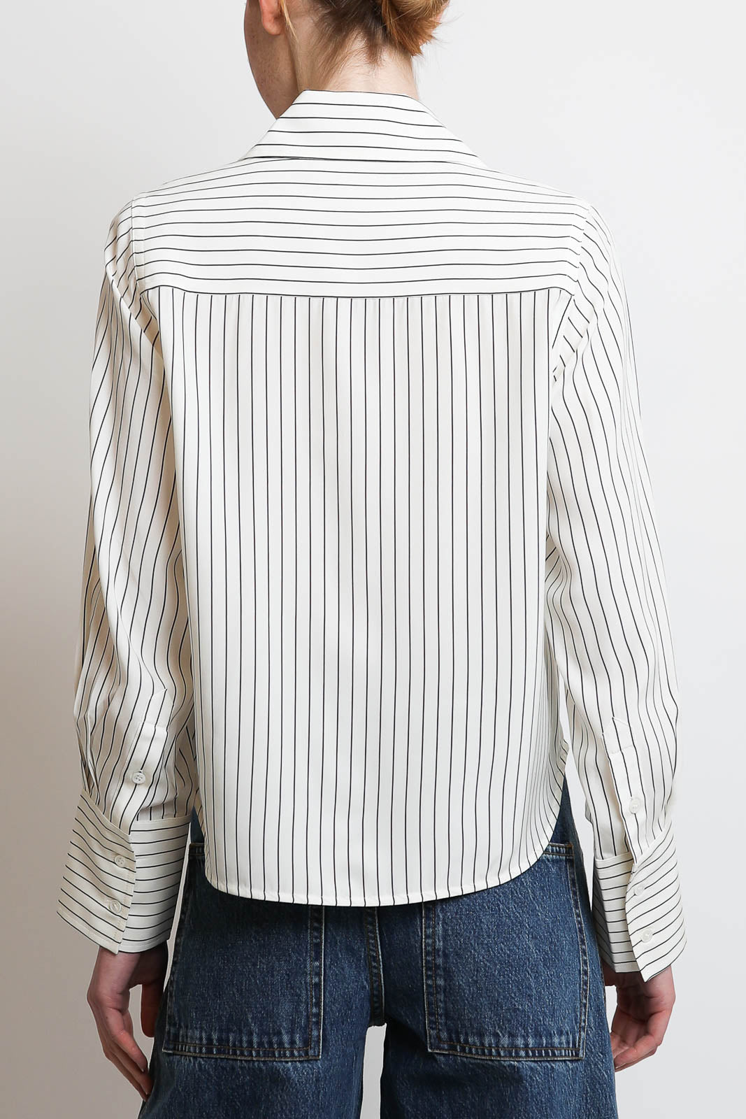 CO, Bluse Fitted Classic in Stripe