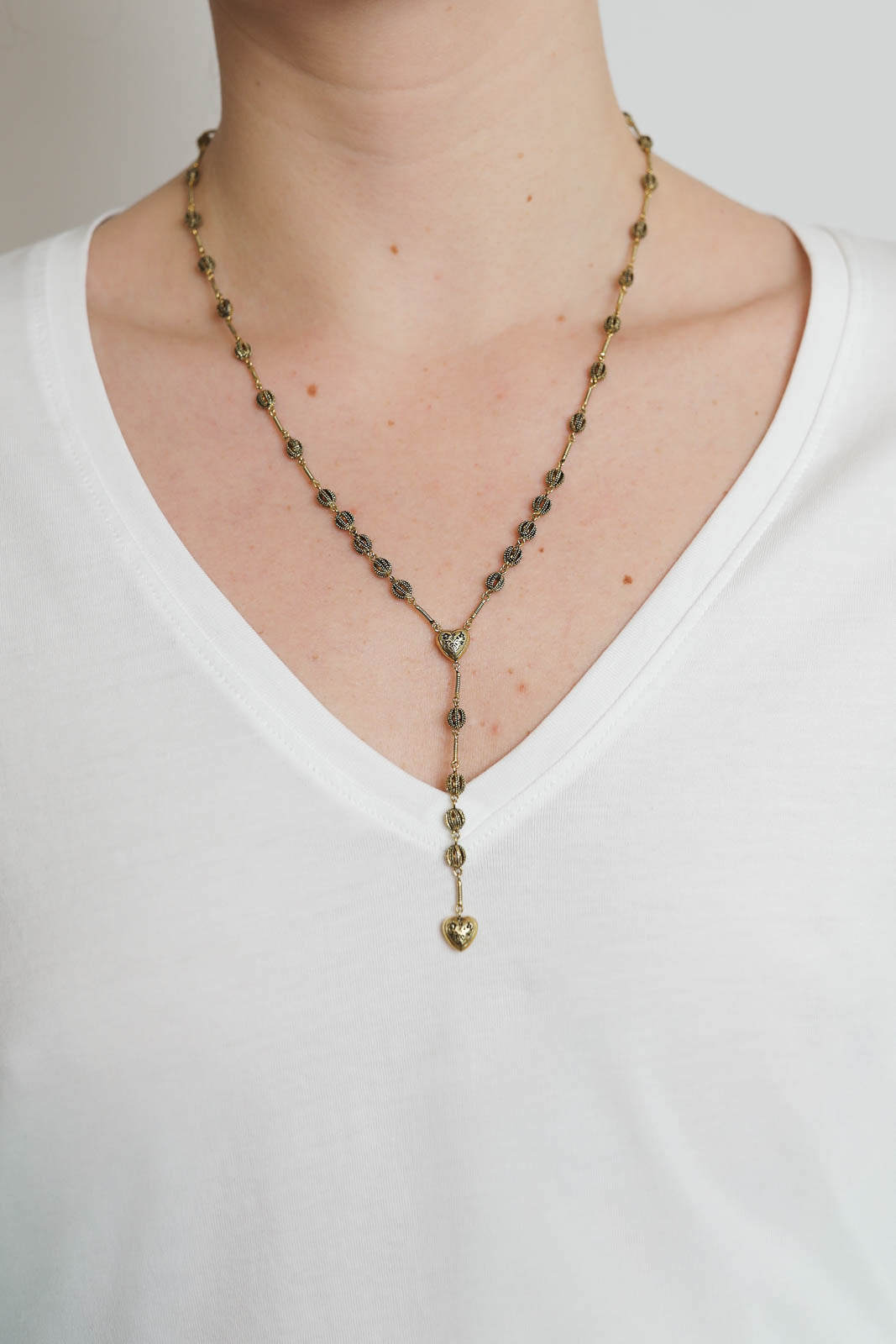 Marie Laure Chamorel, Halskette N° 362 in Antikgold