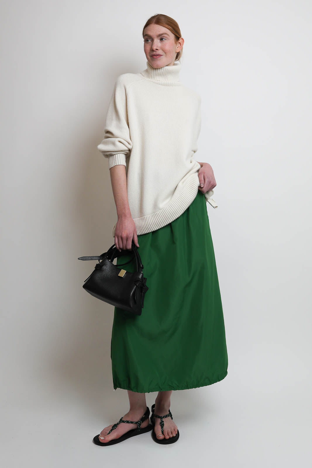 Tibi, Skirt Sporty Skirt in Green