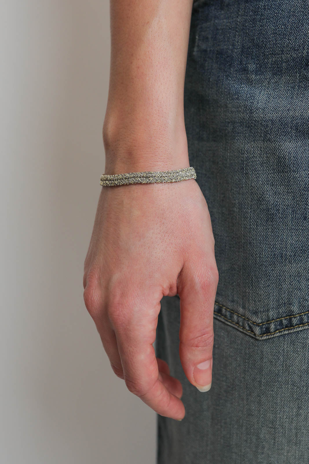 Marie Laure Chamorel, Armband N° 183 in Gold Grey