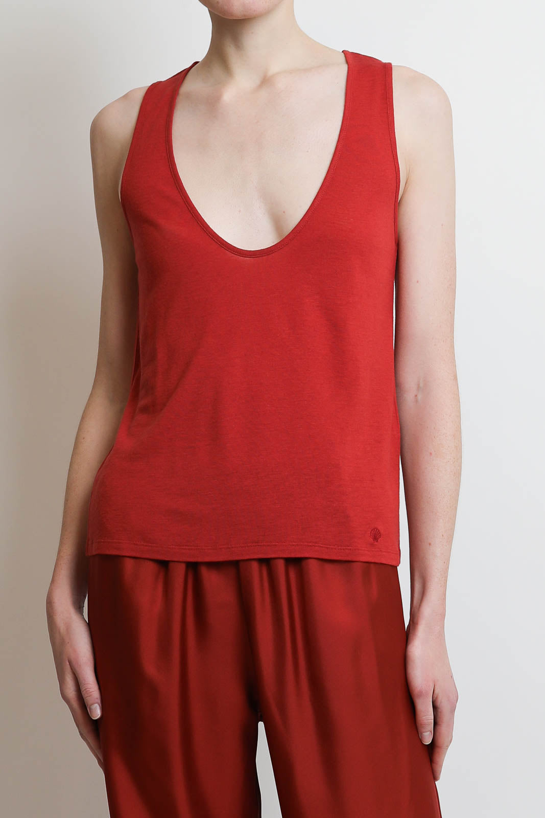 Loulou de Saison, Tank Top Albia in Rot