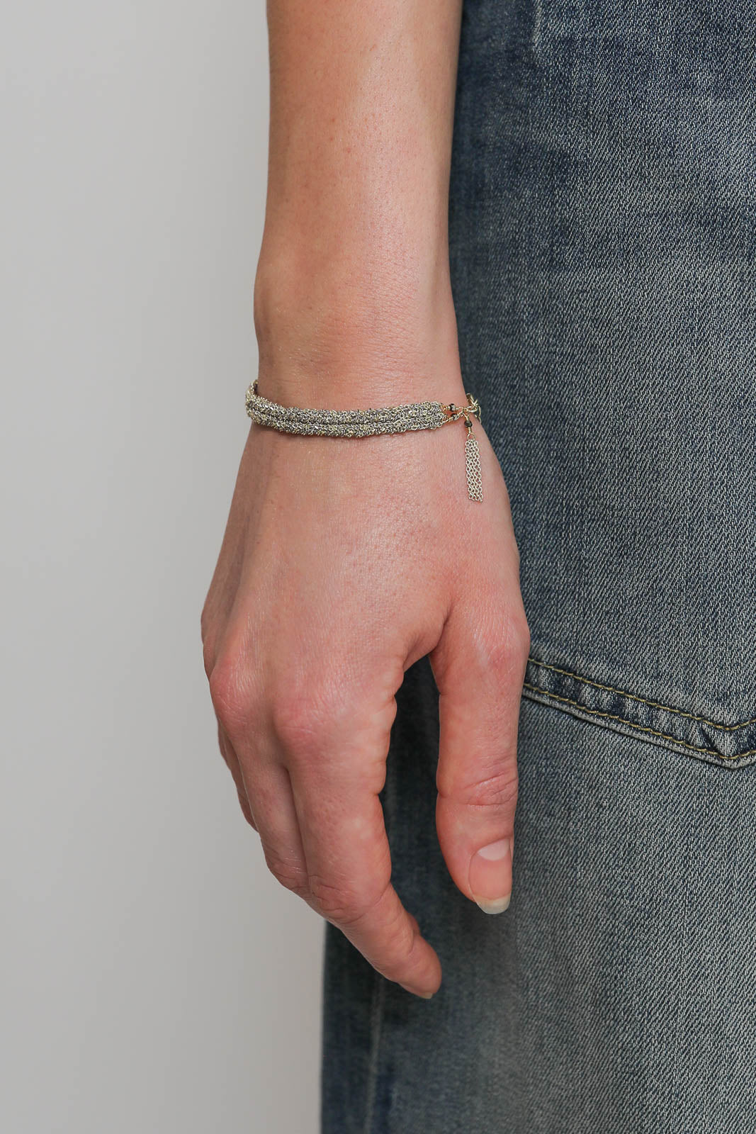 Marie Laure Chamorel, Armband N° 183 in Gold Grey