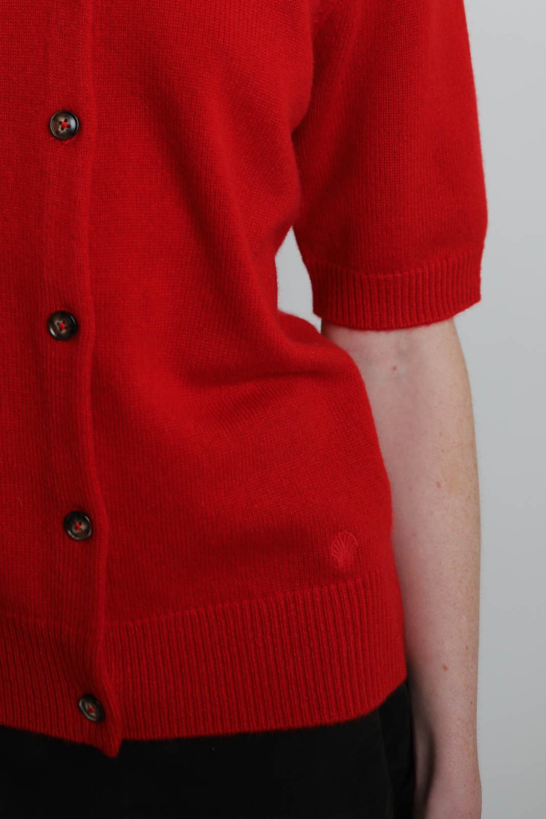 Loulou de Saison, Cardigan Jodi in Rot