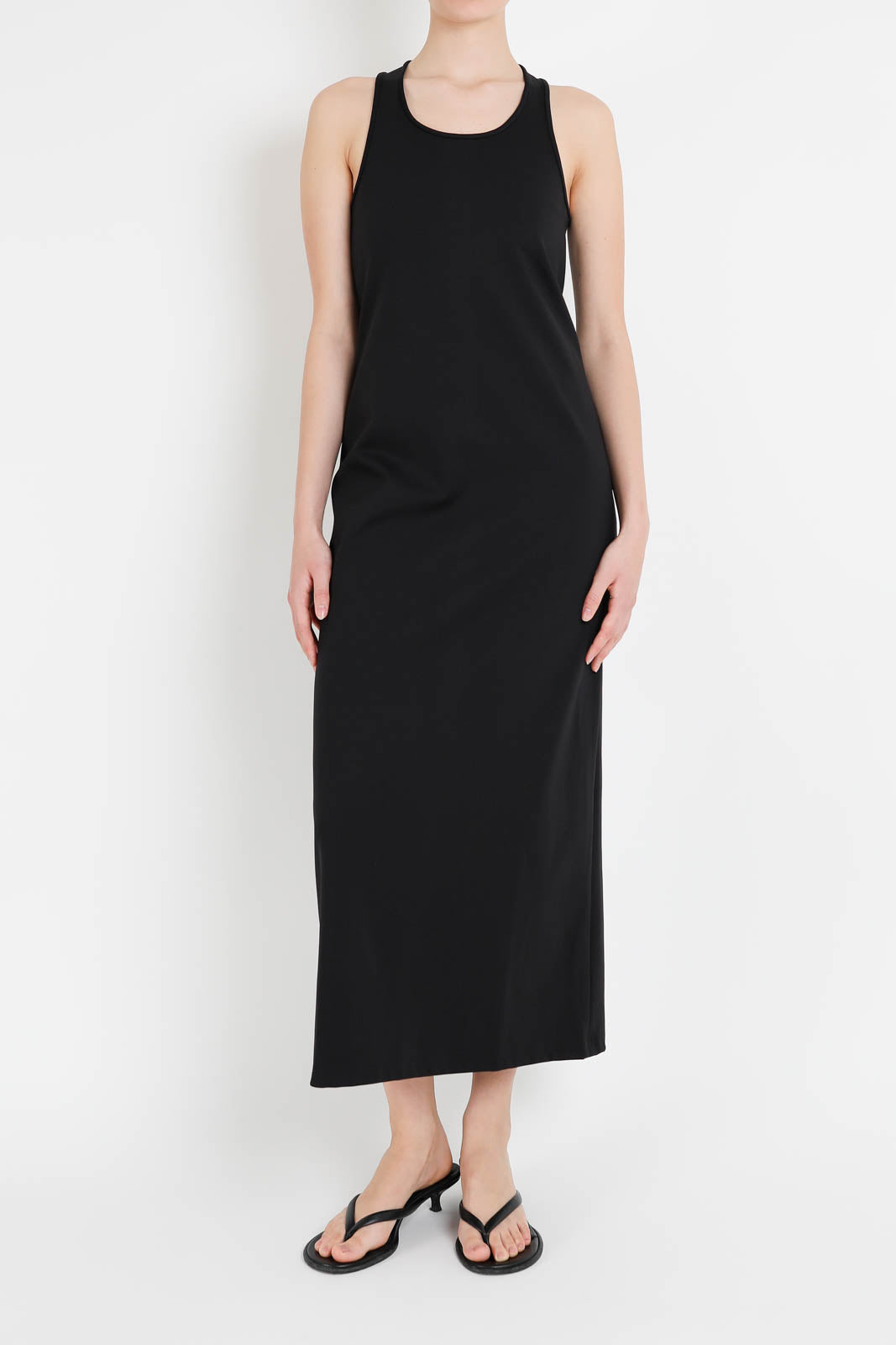 Tibi, Kleid ohne Ärmel in Schwarz