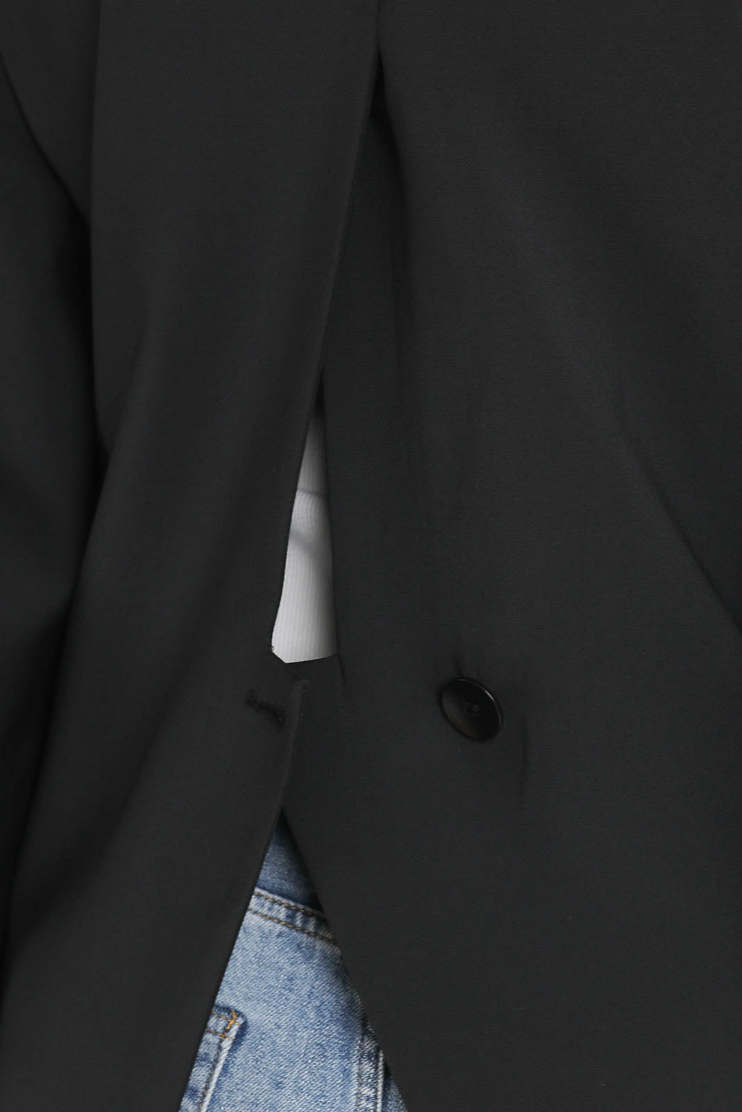 Tibi, Blazer Sculpted in Schwarz