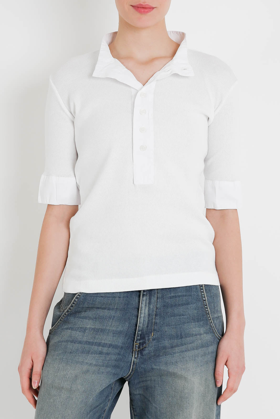 All3, T-Shirt Maria in Weiss