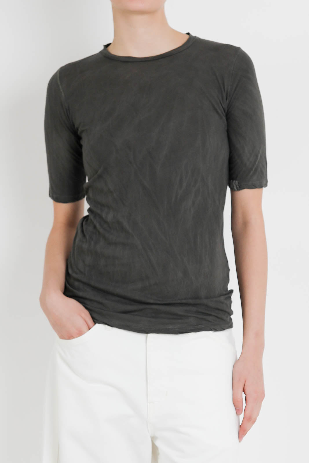 All3, T-Shirt Victoria in Army Green