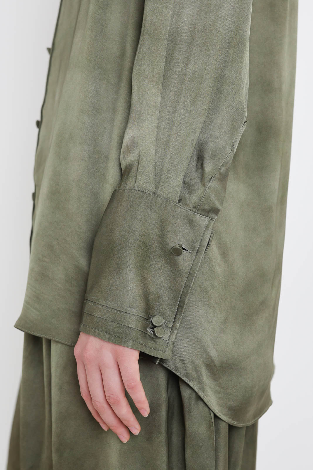 CO, Bluse Tapered in Jade